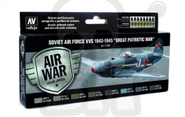 Vallejo 71198 Zestaw Model Air War Soviet Air Force VVS 1943-1945