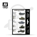 Vallejo 71623 Zestaw Model Air 6 farb - WWII USMC Green & Grey Patterns 1942-1945