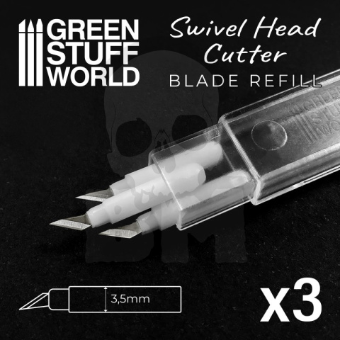 Hobby Knife Blade Refill 3 ostrza noża hobby