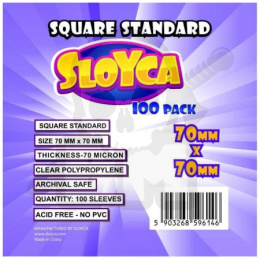Koszulki SLOYCA Square Standard 70x70mm 100szt