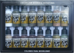 Vallejo 71190 Zestaw 16 farb Model Air WWII German / Allied