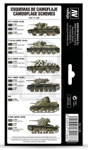 Vallejo 71188 Zestaw Model Air 8 farb - Soviet WWII Camo Colors