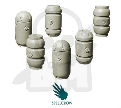 Industrial Barrels - Beczki przemysłowe beczka 6 szt.