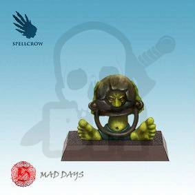 Umbra Turris Mad Days Goblin - goblin z kociołkiem na głowie