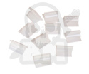 Podstawki pod karty przezroczyste kpl. 10szt. - card stand clear