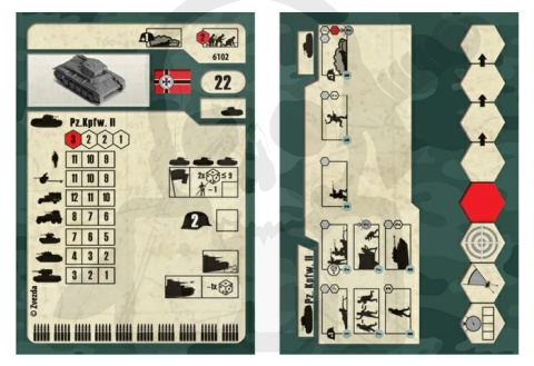 1:100 German Light Tank Pz.Kp.fw II Panzer II