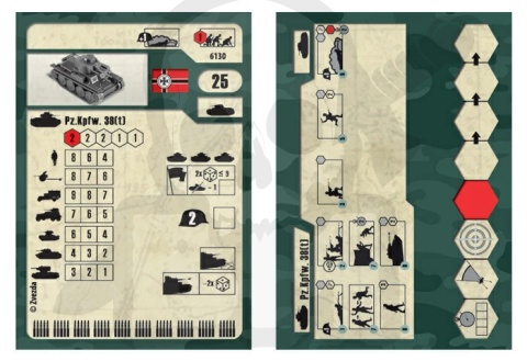 1:100 German light tank Pz.Kpfw 38 (t)