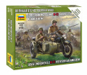1:72 Soviet M-72 Sidecar Motorcycle w/crew