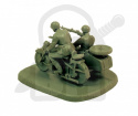 1:72 Soviet M-72 Sidecar Motorcycle w/crew
