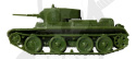 1:100 Soviet Light Tank Bt-5