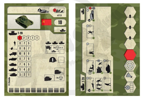 1:100 Soviet Light Tank T-26 M