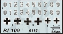 1:144 Messerschmitt Bf-109 F-2 Me-109