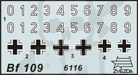 1:144 Messerschmitt Bf-109 F-2 Me-109