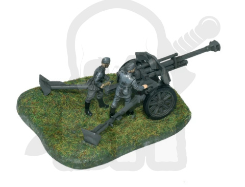 1:72 German Howitzer LeFh 18 10,5 cm with crew