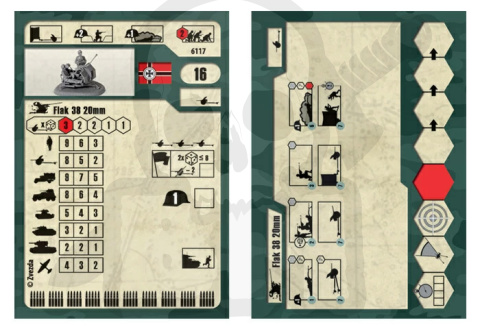1:72 German anti-aircraft gun 2 cm Flak 38 with Crew