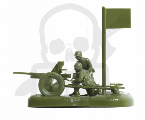 1:72 Soviet 45-mm Anti-tank Gun with Crew