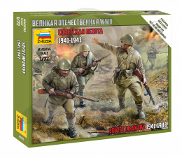 1:72 Soviet infantry 1941-1945
