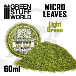 Micro Leaves - Light Green Mix liście 15 g.