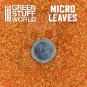 Micro Leaves - Orange Mix liście 15 g.