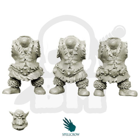 Orcs Peons Bodies - orkowe ciała 3 szt. ork orki