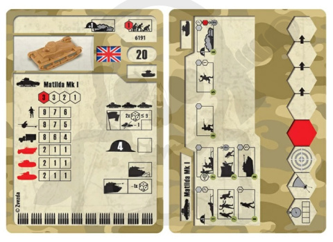 1:100 British Infantry Tank Matilda Mk.I