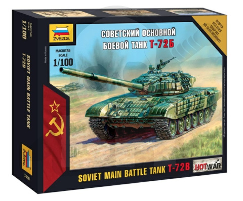 1:100 Soviet Main Battle Tank T-72B