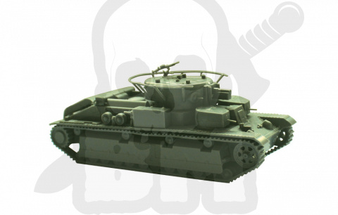 1:100 Soviet Medium Tank T-28 Mod.1936/Mod.1940