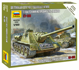 1:100 Soviet Self Propelled Gun SU-100