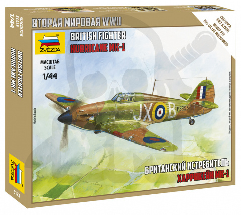 1:144 British Fighter Hawker Hurricane Mk.I