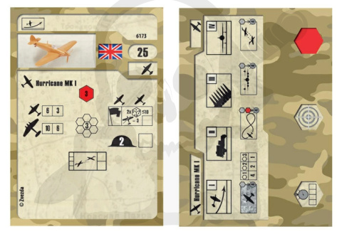 1:144 British Fighter Hawker Hurricane Mk.I