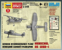 1:144 German Reconnaissance Plane Henschel 126B-1