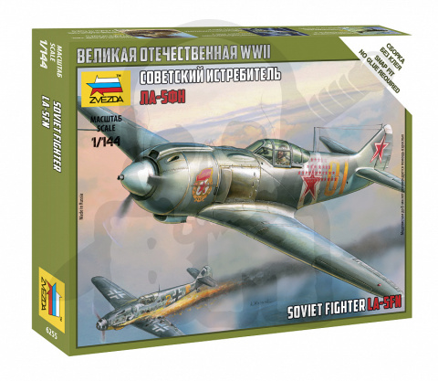 1:144 Soviet Fighter LA-5FN Ła-5 FN
