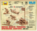 1:72 British Medical Personel 1939-1942 - Medic Team