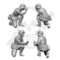 1:72 German 75 mm infantry gun with Crew