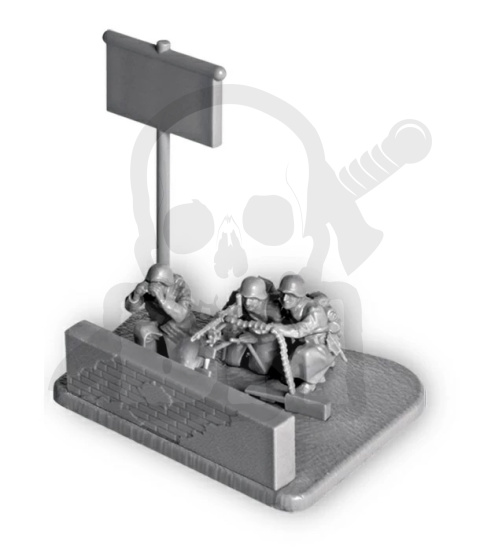 1:72 German MG-42 Macine Gun with Crew 1941-1945 (winter)