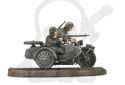 1:72 German Motorcycle BMW R12 with sidecar