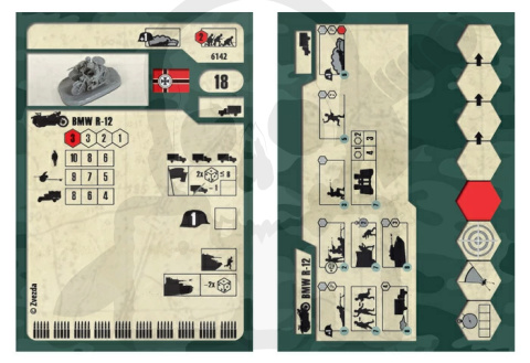 1:72 German Motorcycle BMW R12 with sidecar