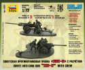 1:72 Soviet Anti-Tank Gun Zis-3 with Crew