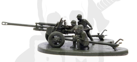 1:72 Soviet Anti-Tank Gun Zis-3 with Crew