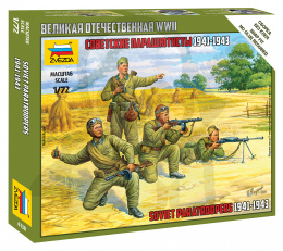 1:72 Soviet Paratroopers 1941-1943