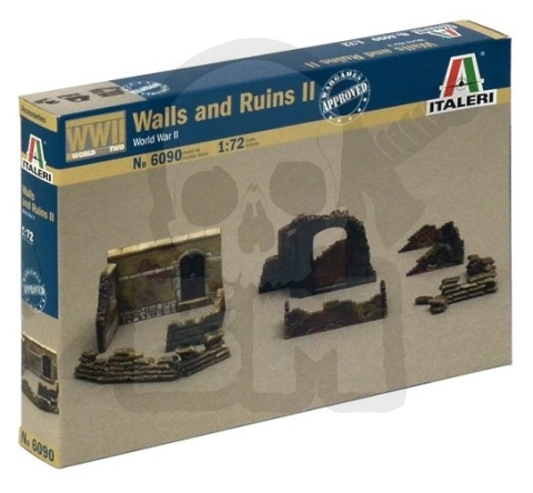 1:72 WWII Walls and Ruins II