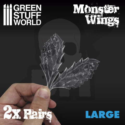 Resin Monster Wings - Large - skrzydła 2 pary