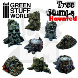 Haunted Tree Stumps - nawiedzone pieńki 8 szt.