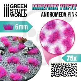 Grass Tufts - 6mm Martian Fluor Tufts Andromeda Pink