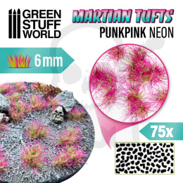 Grass Tufts - 6mm Martian Fluor Tufts Punkpink Neon