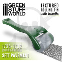 Rolling Pin with Handle Sett Pavement wałek do odciskania tekstur