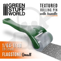 Rolling Pin with Handle Flagstone Small wałek do odciskania tekstur