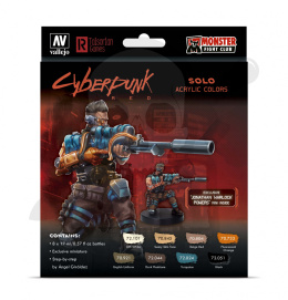 Vallejo 72309 Zestaw Game Color Cyberpunk Warlock