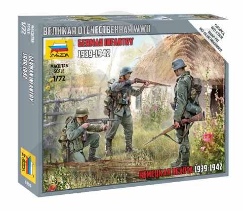 1:72 German Infantry East Front 1941