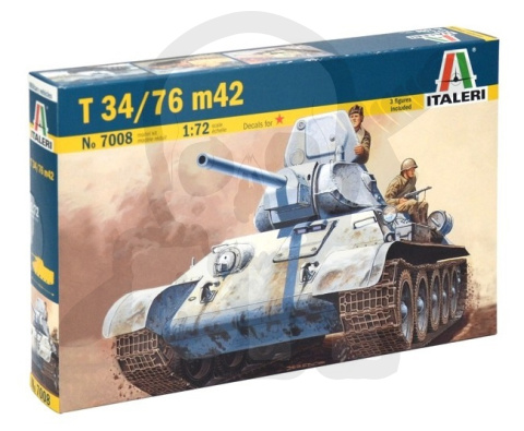 1:72 Rosyjski czołg T34/76 T-34 M42